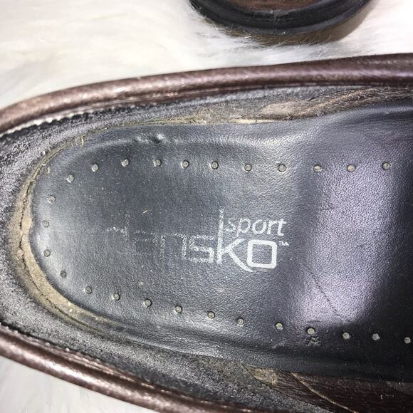 Dansko Brown Sport Brown Slip On Clogs 41 / 11 - Picture 5 of 8
